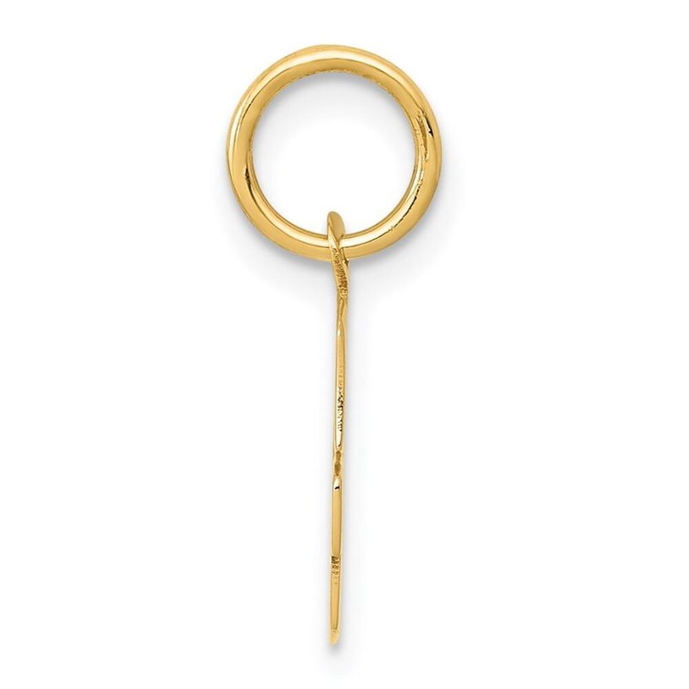 Kazi Luxury 14k Yellow Gold Small Block Letter G … - image 2